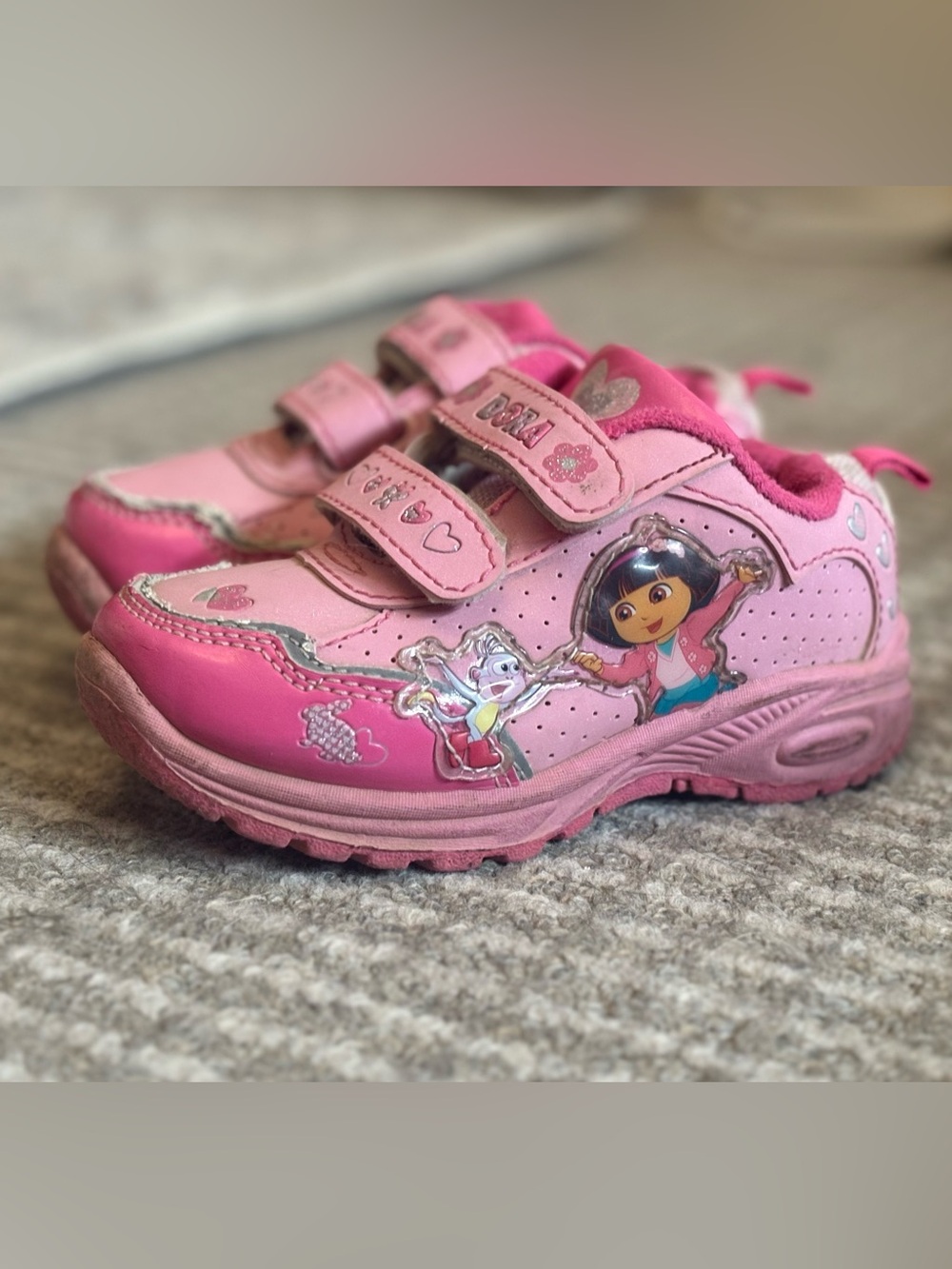 Y2K Pink Dora Sneakers